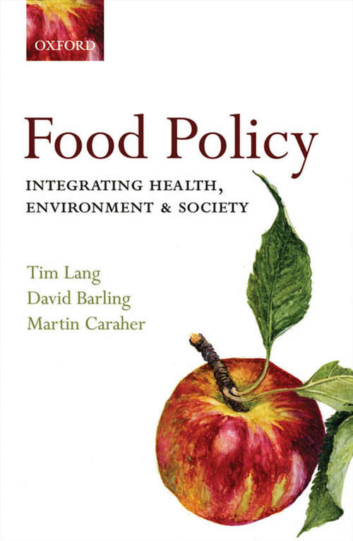 Book cover of Food Policy: Integrating health, environment and society