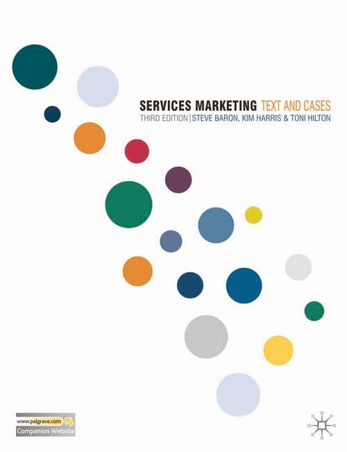 Book cover of Services Marketing: Text and Cases (3rd ed. 2008)