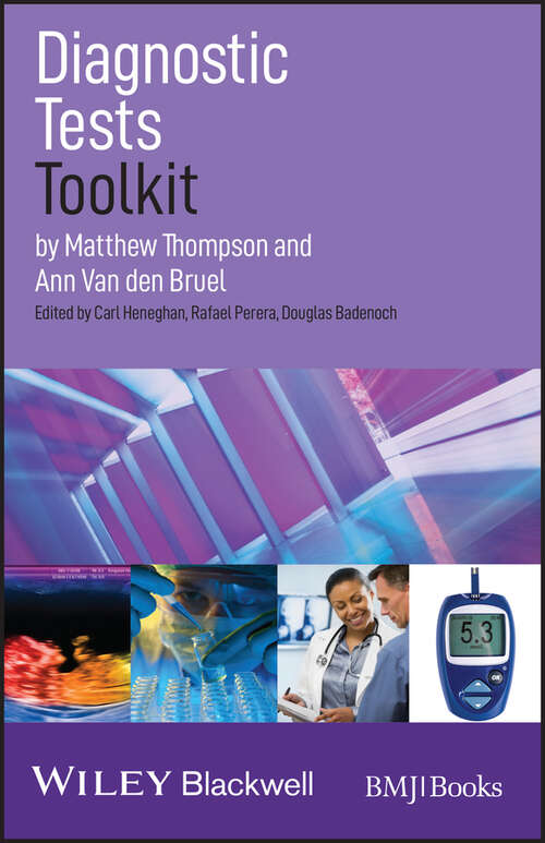 Book cover of Diagnostic Tests Toolkit (2) (EBMT-EBM Toolkit Series #13)