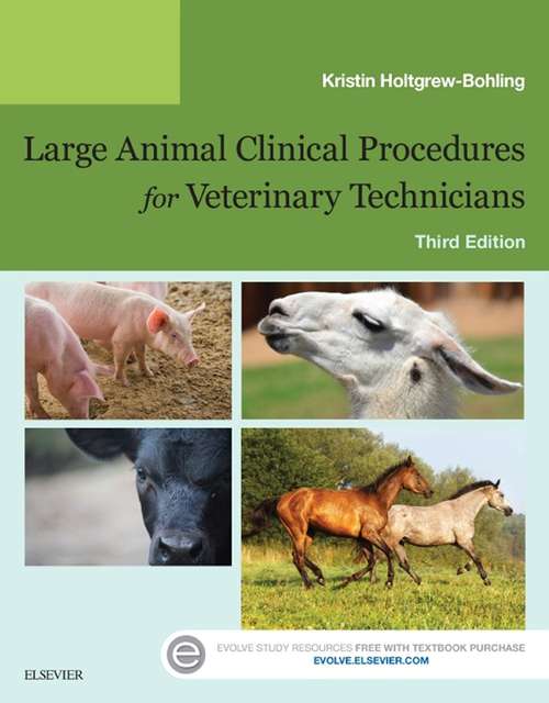 Book cover of Large Animal Clinical Procedures for Veterinary Technicians - E-Book (4)