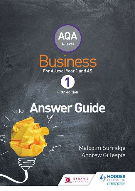 Book cover of Business For A-level Year 1 And AS (PDF)