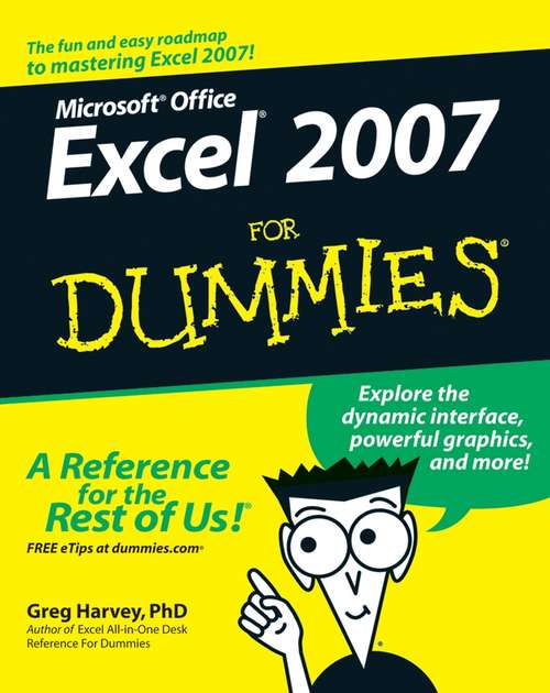 Book cover of Excel 2007 For Dummies