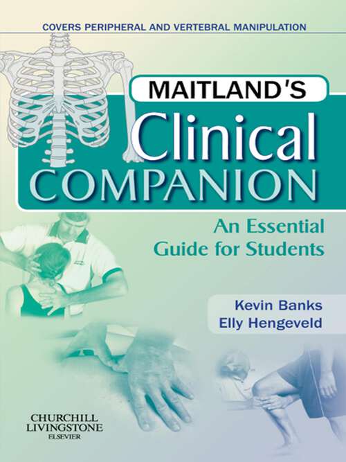 Book cover of Maitland's Clinical Companion E-Book: Maitland's Clinical Companion E-Book