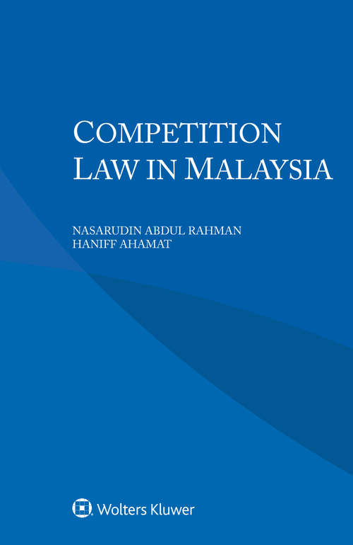 Book cover of Competition Law in Malaysia