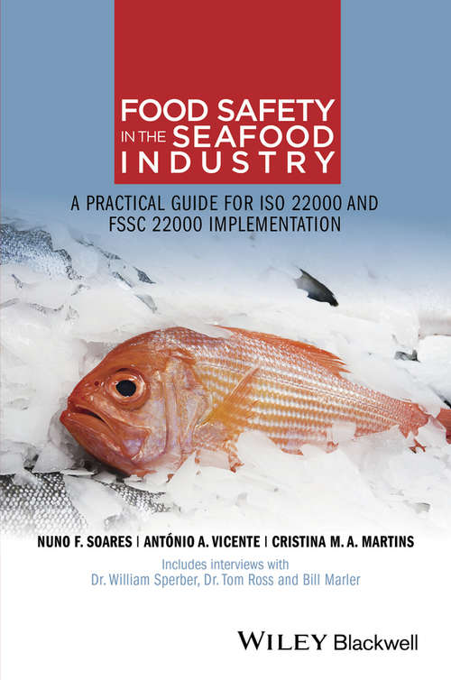 Book cover of Food Safety in the Seafood Industry: A Practical Guide for ISO 22000 and FSSC 22000 Implementation