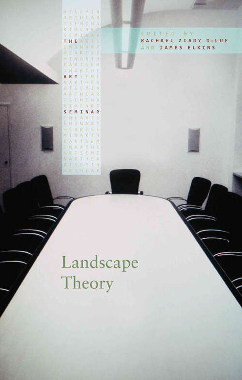 Book cover of Landscape Theory (The Art Seminar)