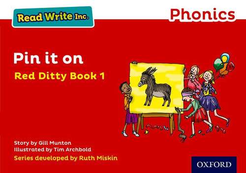 Book cover of Read Write Inc. Phonics: Red Ditty Book 1 Pin It On (Read Write Inc Ser.)