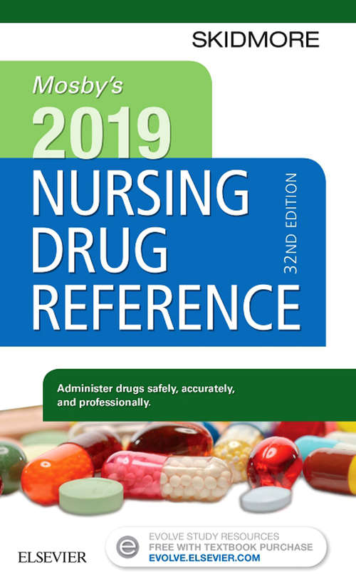 Book cover of Mosby's 2019 Nursing Drug Reference E-Book (32) (ISSN)