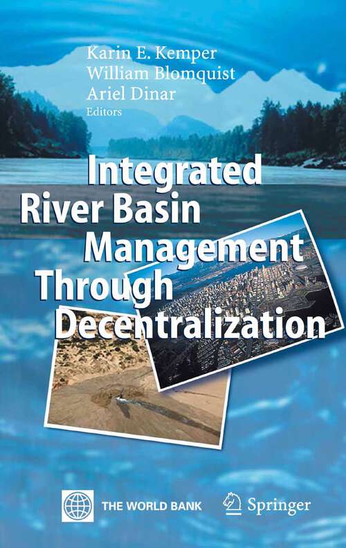 Book cover of Integrated River Basin Management through Decentralization (2007)