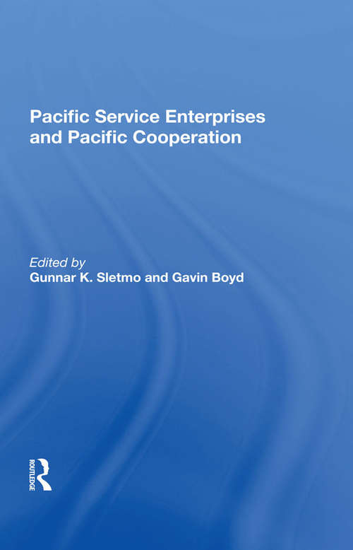 Book cover of Pacific Service Enterprises And Pacific Cooperation