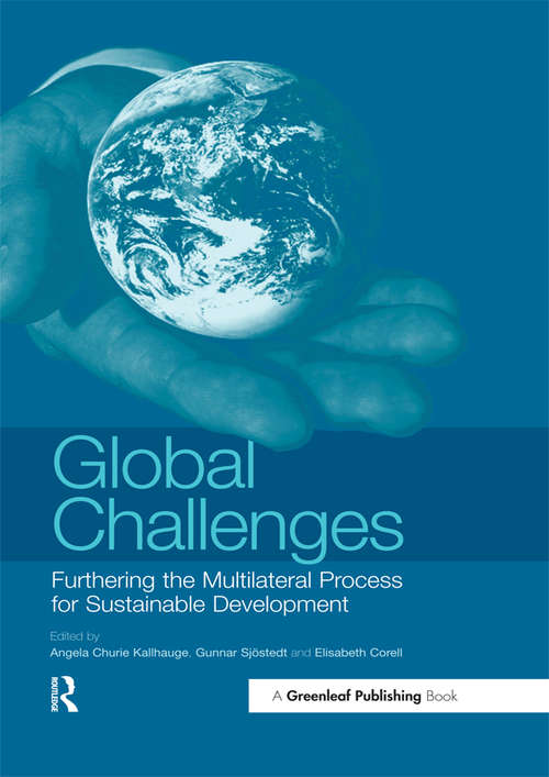 Book cover of Global Challenges: Furthering the Multilateral Process for Sustainable Development