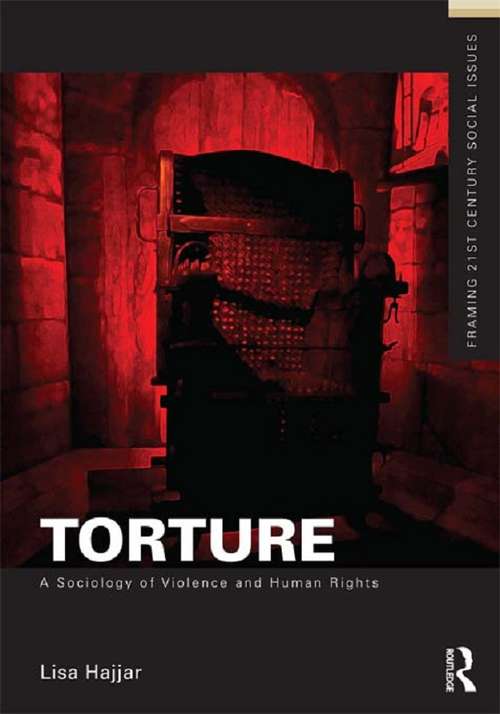 Book cover of Torture: A Sociology of Violence and Human Rights