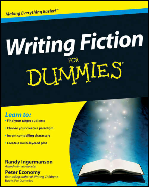 Book cover of Writing Fiction For Dummies