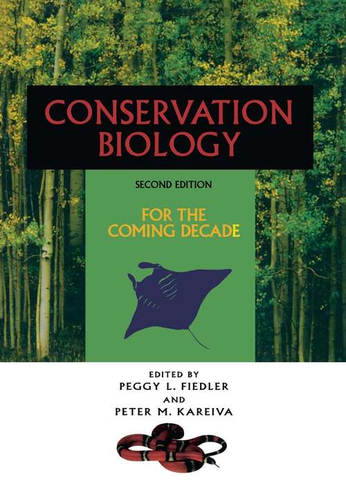 Book cover of Conservation Biology: For the Coming Decade (1998)