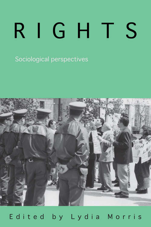 Book cover of Rights: Sociological Perspectives (PDF)