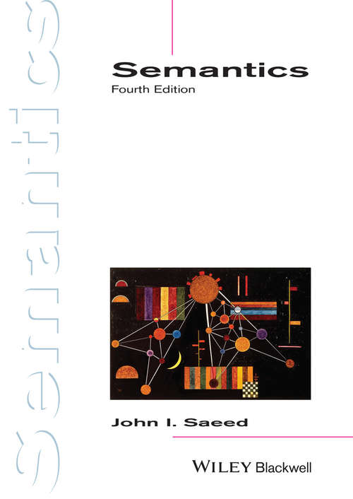 Book cover of Semantics (4) (Introducing Linguistics #26)