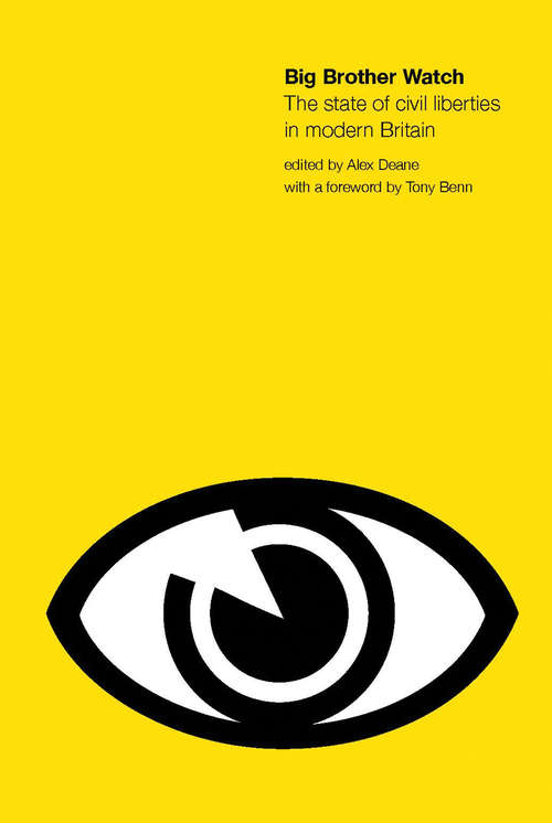 Book cover of Big Brother Watch: The State of Civil Liberties in Britain