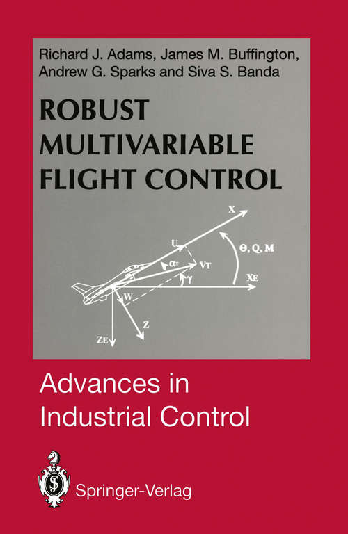 Book cover of Robust Multivariable Flight Control (1994) (Advances in Industrial Control)
