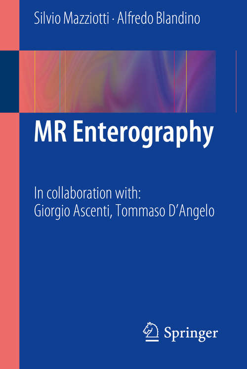 Book cover of MR Enterography (2014)