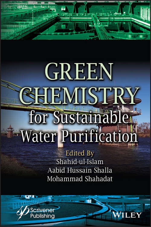 Book cover of Green Chemistry for Sustainable Water Purification