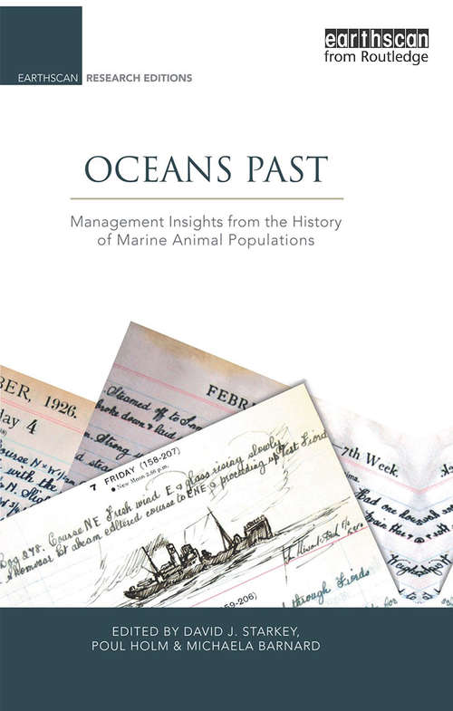 Book cover of Oceans Past: Management Insights from the History of Marine Animal Populations