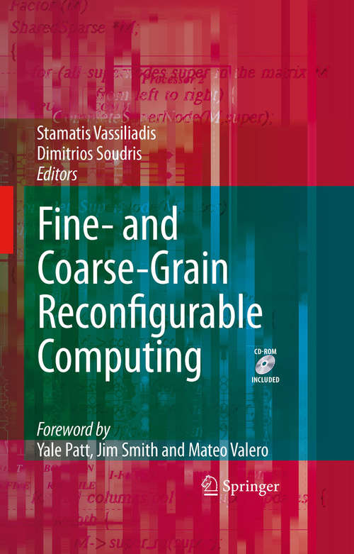 Book cover of Fine- and Coarse-Grain Reconfigurable Computing (2007)