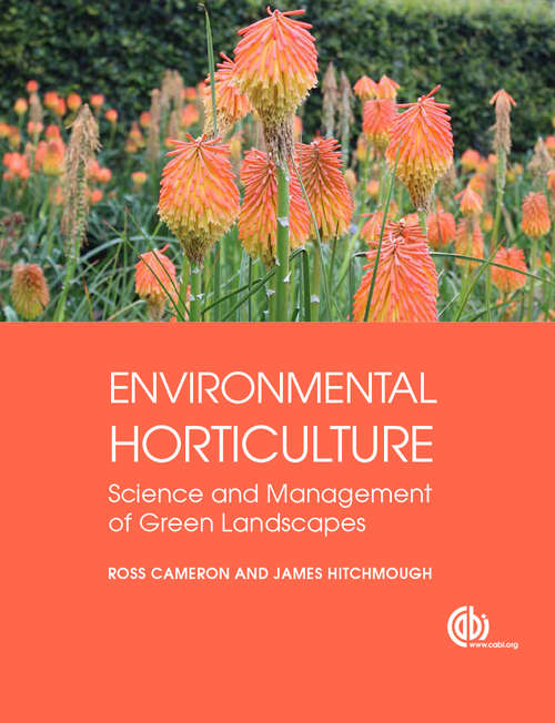 Book cover of Environmental Horticulture: Science and Management of Green Landscapes