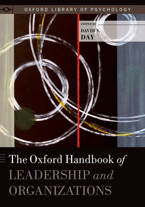 Book cover of The Oxford Handbook of Leadership and Organizations (Oxford Library of Psychology)