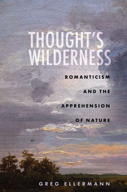 Book cover of Thought’s Wilderness: Romanticism and the Apprehension of Nature