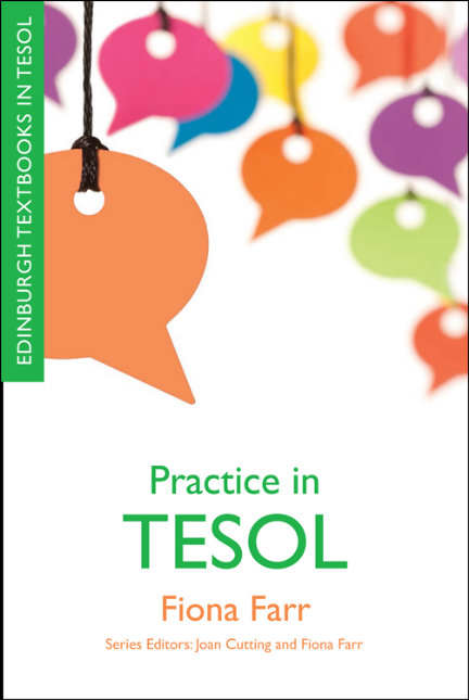 Book cover of Practice in TESOL (Edinburgh Textbooks in TESOL)