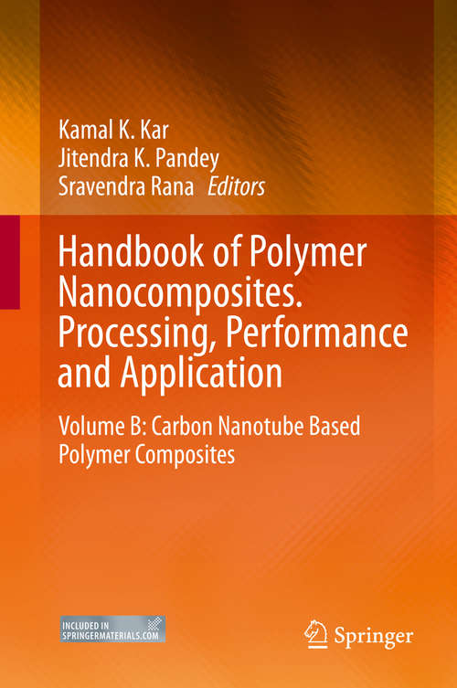Book cover of Handbook of Polymer Nanocomposites. Processing, Performance and Application: Volume B: Carbon Nanotube Based Polymer Composites (2015)