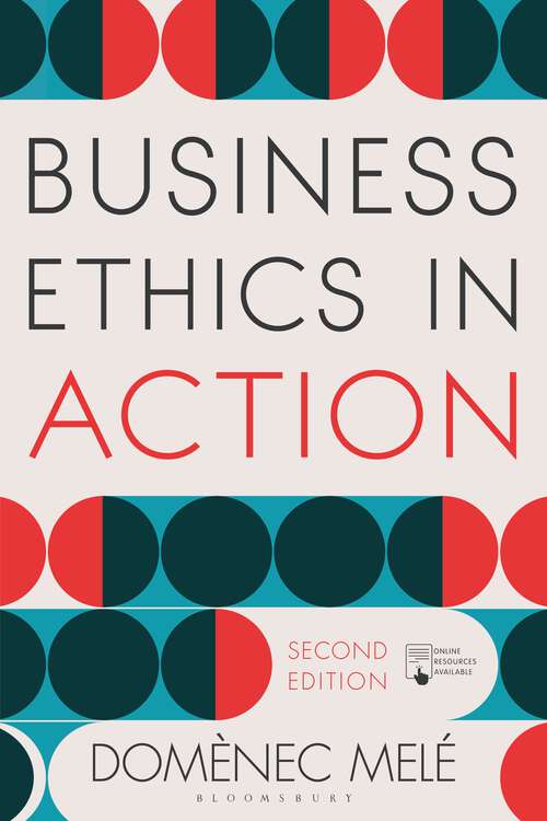 Book cover of Business Ethics in Action: Managing Human Excellence in Organizations (2nd ed. 2020)