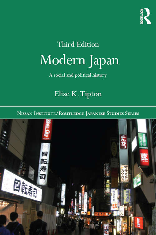 Book cover of Modern Japan: A Social and Political History (Nissan Institute/Routledge Japanese Studies)