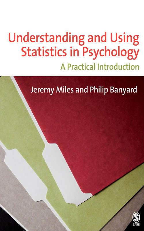 Book cover of Understanding and Using Statistics in Psychology: A Practical Introduction