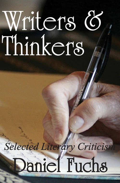 Book cover of Writers and Thinkers: Selected Literary Criticism