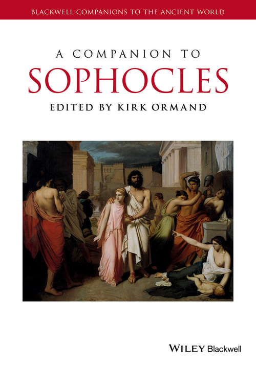 Book cover of A Companion to Sophocles (Blackwell Companions to the Ancient World #171)