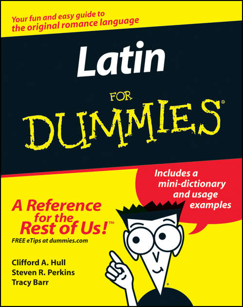 Book cover of Latin For Dummies (For Dummies)