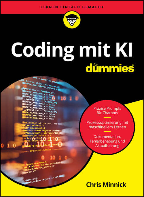 Book cover of Coding mit KI für Dummies (Für Dummies)