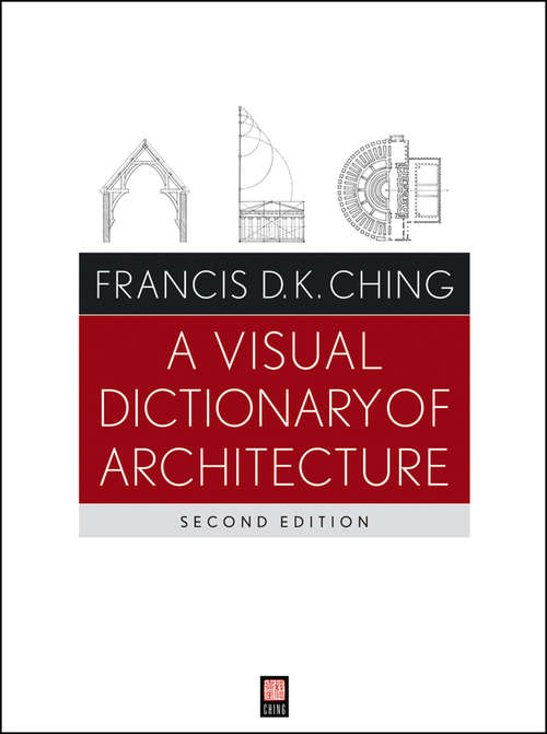 Book cover of A Visual Dictionary of Architecture (2)