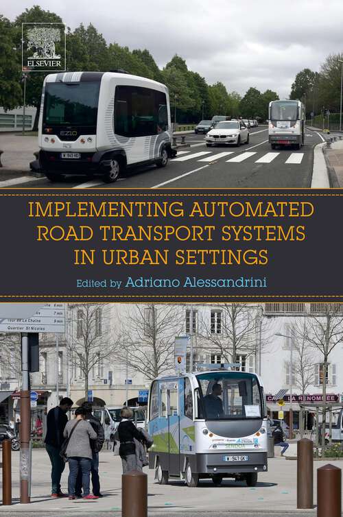 Book cover of Implementing Automated Road Transport Systems in Urban Settings