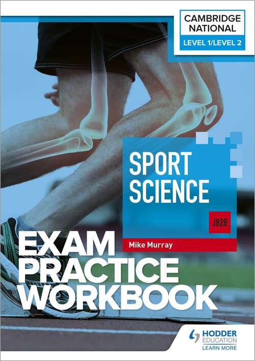 Book cover of Level 1/Level 2 Cambridge National in Sport Science (J828) Exam Practice Workbook