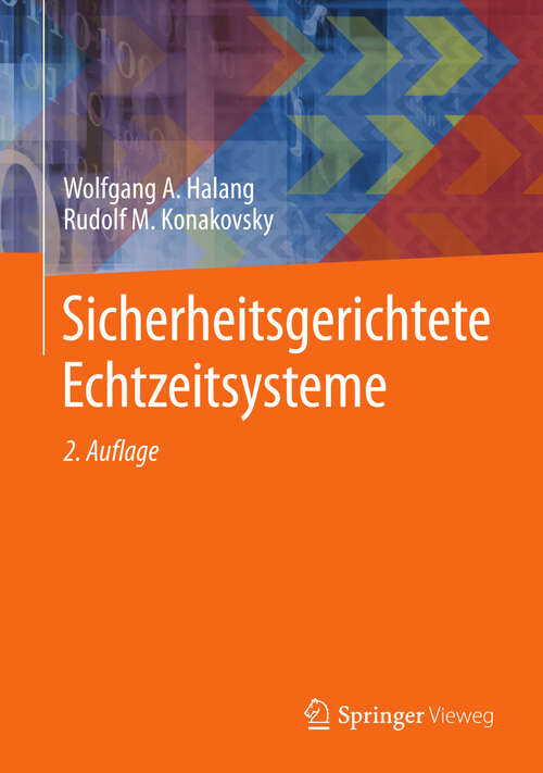Book cover of Sicherheitsgerichtete Echtzeitsysteme (2. Aufl. 2013)