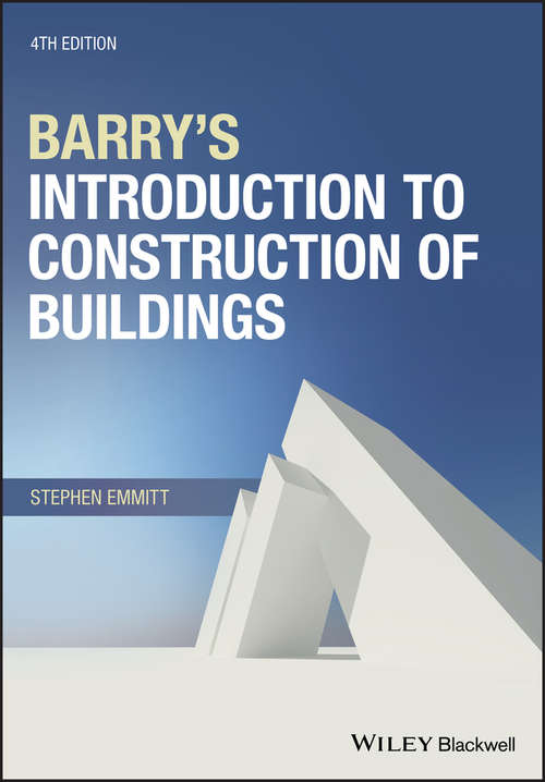 Book cover of Barry's Introduction to Construction of Buildings (4)