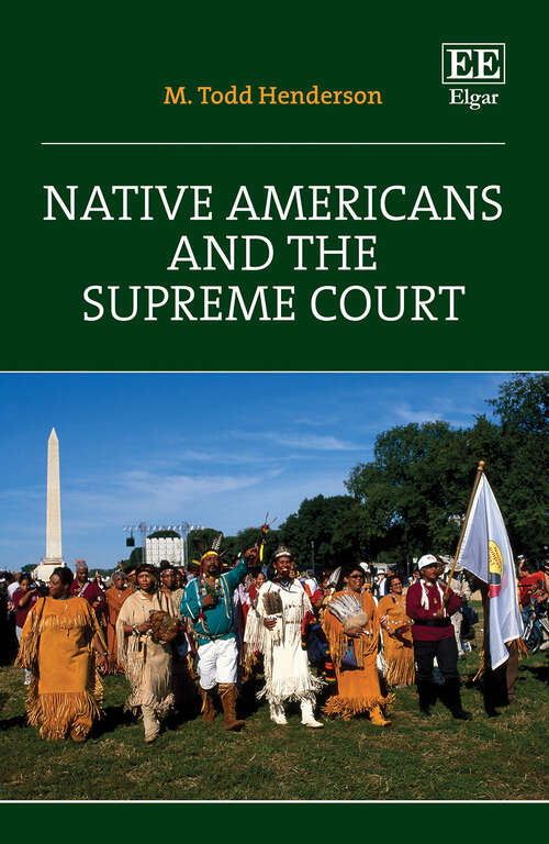 Book cover of Native Americans and the Supreme Court