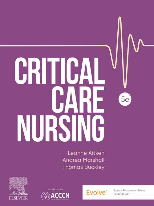 Book cover of Critical Care Nursing (3)