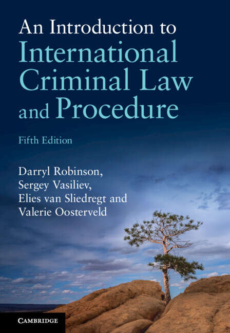 Book cover of An Introduction to International Criminal Law and Procedure (5)