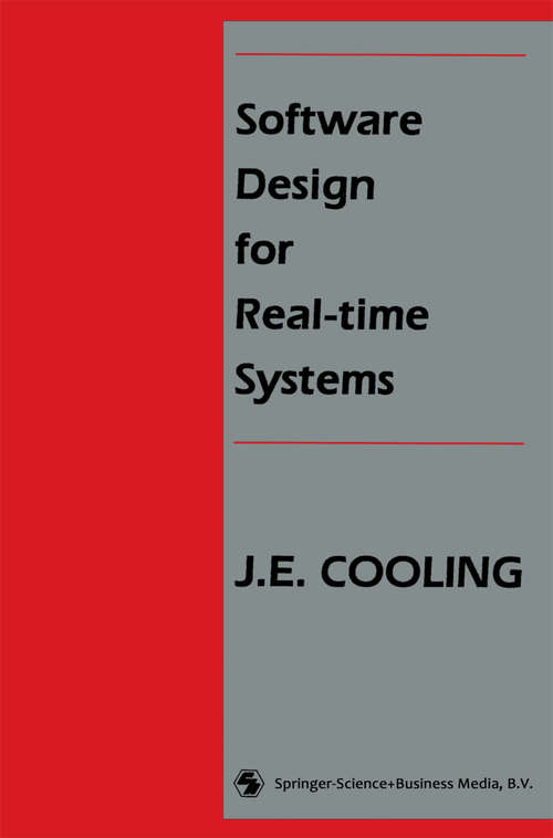 Book cover of Software Design for Real-time Systems (1991)