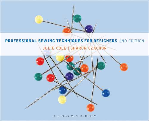 Book cover of Professional Sewing Techniques for Designers