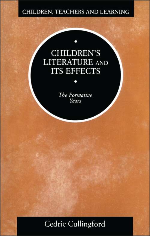Book cover of Children's Literature and its Effects