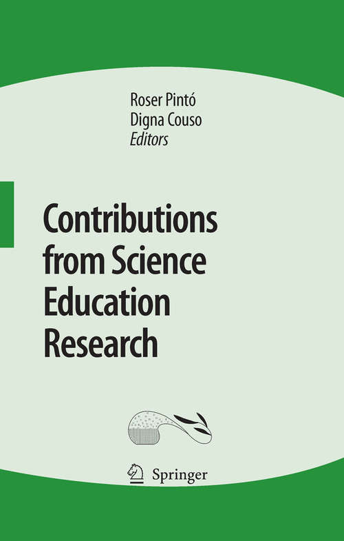Book cover of Contributions from Science Education Research (2007)